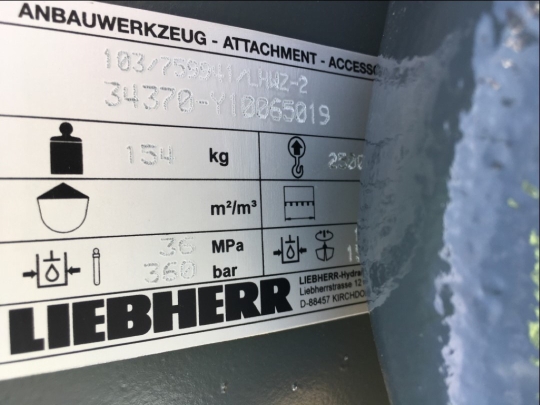 Liebherr Lasthaken