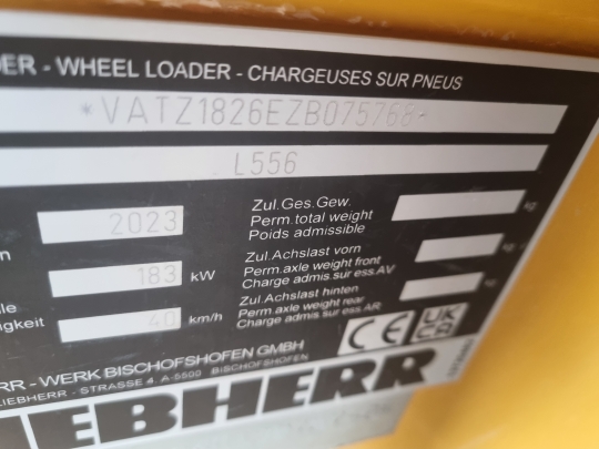 Liebherr L 556 XPower inkl. Schaufel
