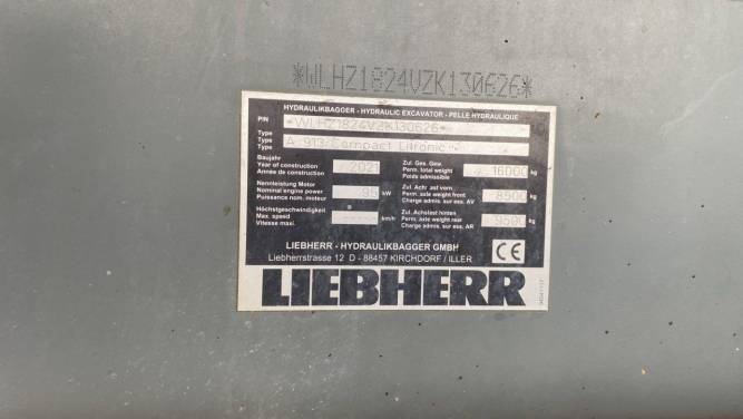 Liebherr A 913 Compact Litronic