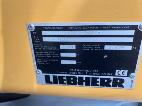 Liebherr R 934 Litronic
