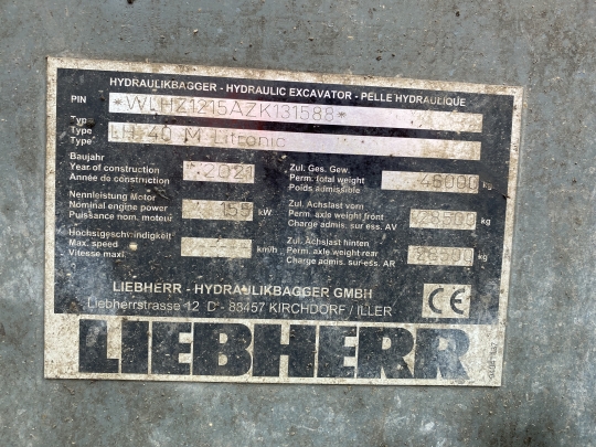 Liebherr LH 40 M Industry Litronic