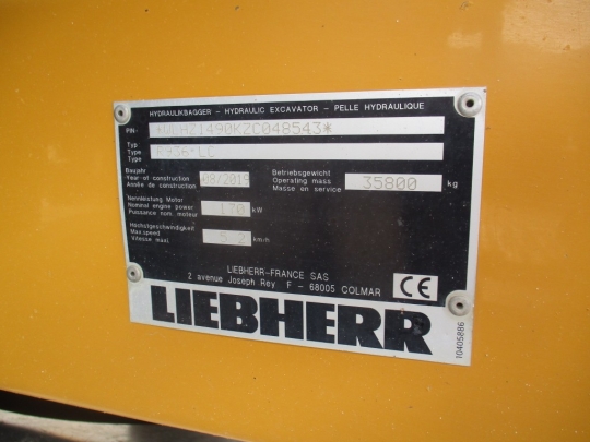 Liebherr R 936 Litronic