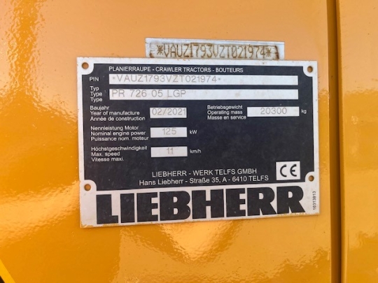Liebherr PR 726 Litronic