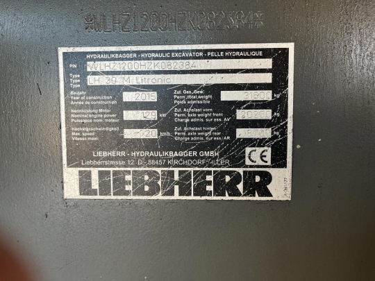 Liebherr LH 30 M Industry Litronic
