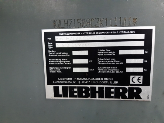 Liebherr A 918 Compact Litronic