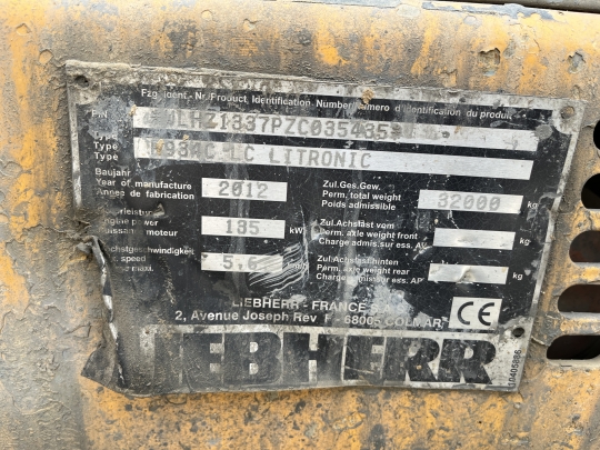 Liebherr R 934 C Litronic