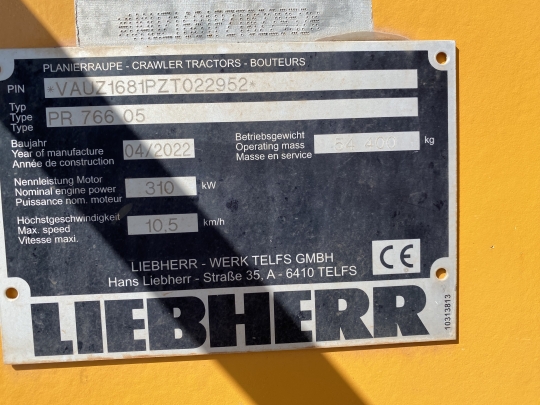 Liebherr PR 766 Litronic