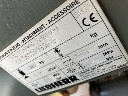 LIEBHERR Zweischalengreifer GM10-1000mm - SWA48LF
