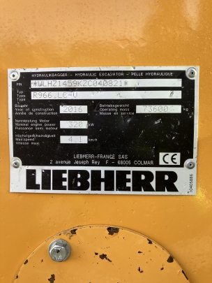Liebherr R 966 Litronic