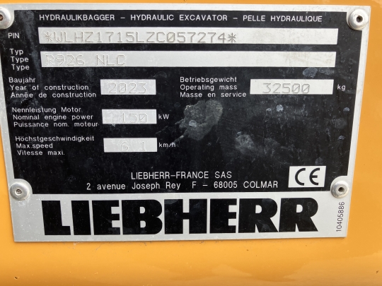 Liebherr R 926 MultiUser