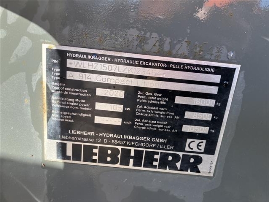 Liebherr A 914 Compact Litronic