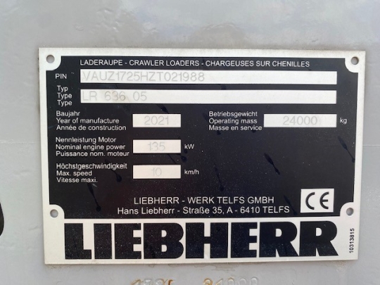 Liebherr LR 636 Litronic