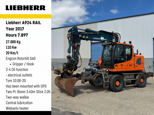 Liebherr A 924 Rail Litronic