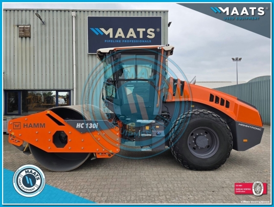 Hamm HC130i Smooth Single Drum Roller