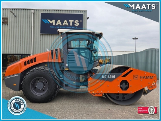 Hamm HC130i Smooth Single Drum Roller