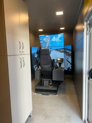 Liebherr LiSIM Crane simulators