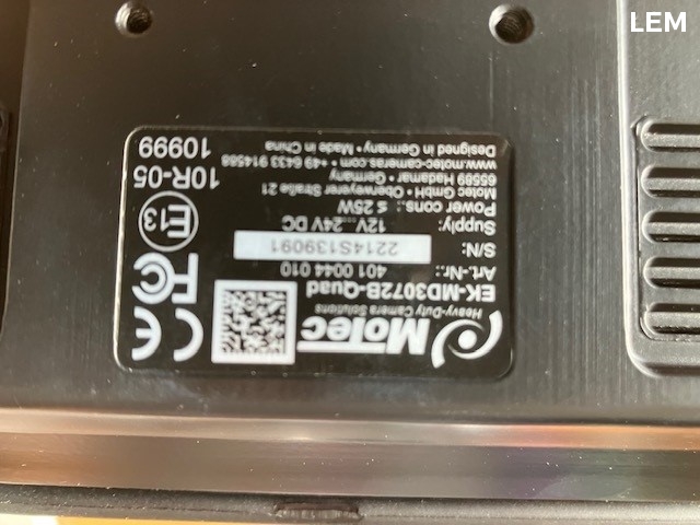 Liebherr Display LCD MOTEC