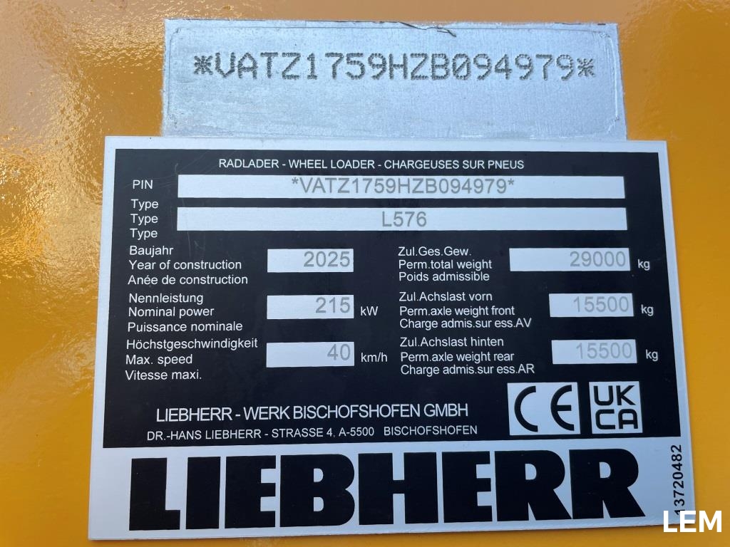 Liebherr L 576 XPower