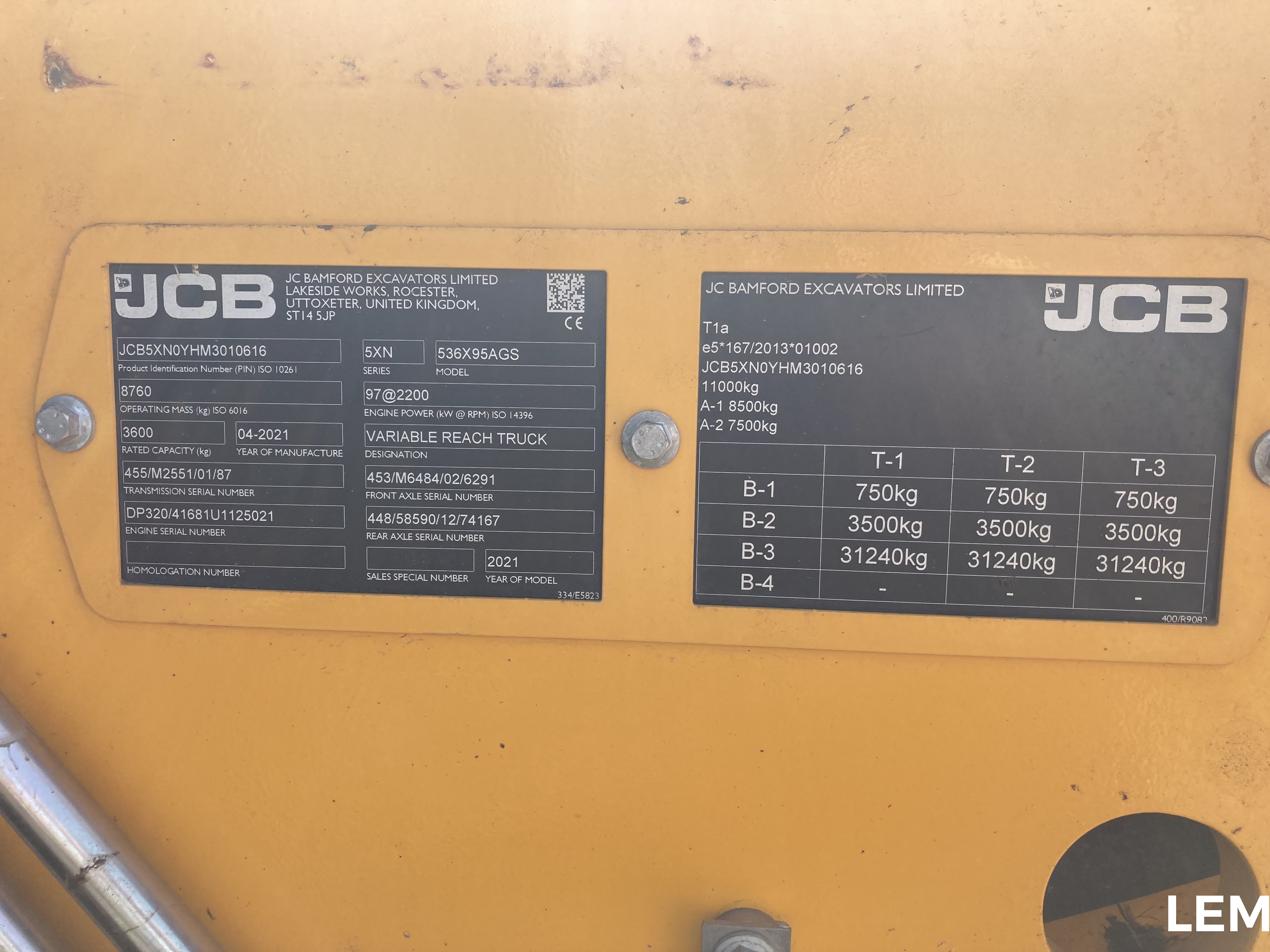JCB 536-95 AGRISUPER